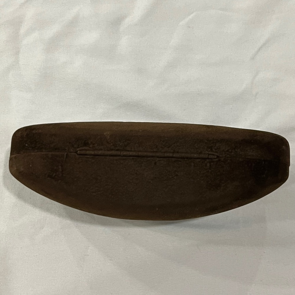 Tom Ford Eyeglasses Case Brown Velvet Hard Shell Sunglass Box Storage - Picture 6 of 6